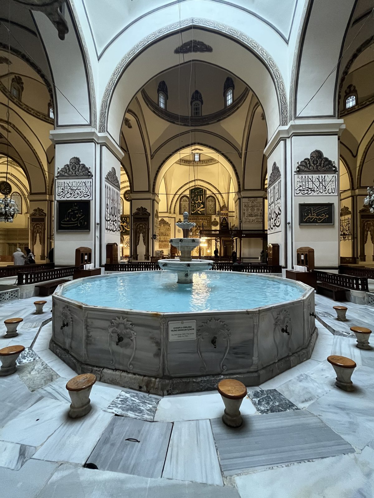 Ulu Cami'nin şadırvanı
